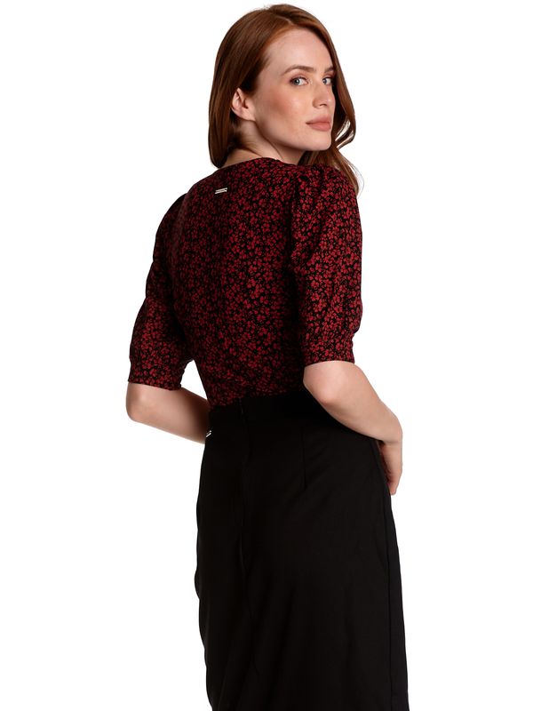 Nastrovje Potsdam Vive Maria Red Passion Damen 3/4-Arm-Shirt schwarz allover Cyber Monday