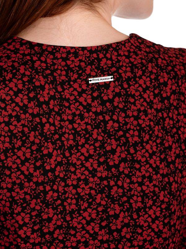 Nastrovje Potsdam Vive Maria Red Passion Damen 3/4-Arm-Shirt schwarz allover Cyber Monday