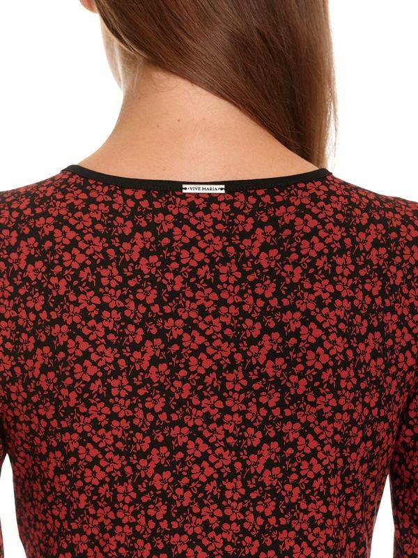 Nastrovje Potsdam Vive Maria My Passion Damen Langarmshirt schwarz allover Weihnachtsangebot