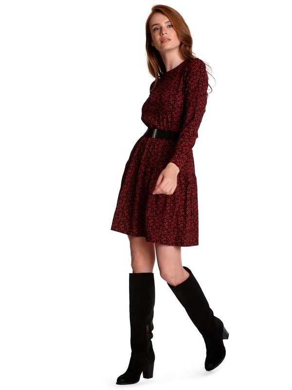 Nastrovje Potsdam Vive Maria Swinging Passion Damen A-Linien-Kleid schwarz allover Osterangebot