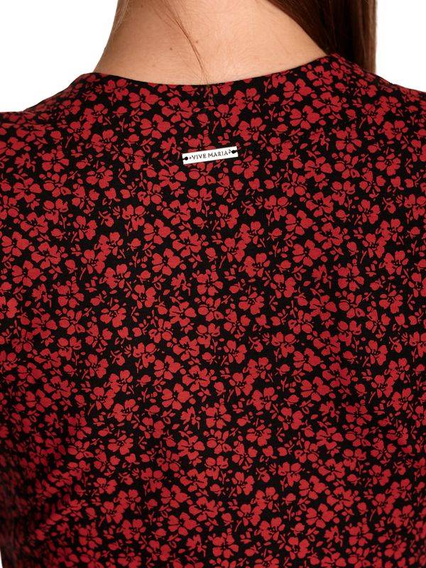 Nastrovje Potsdam Vive Maria Red Passion Damen Wickelkleid schwarz allover Muttertagsangebot