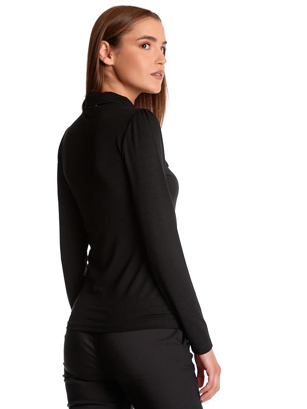 Nastrovje Potsdam Vive Maria Montmartre Black Damen Langarmshirt schwarz allover Valentinstagsangebot