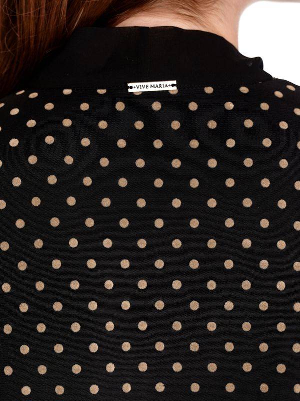 Nastrovje Potsdam Vive Maria Montmartre Girl Damen A-Linien-Kleid schwarz allover Jubiläumsangebot