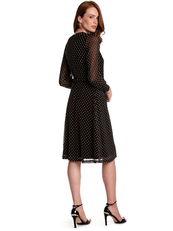 Nastrovje Potsdam Vive Maria Montmartre Damen Wickelkleid schwarz allover Heißer Verkauf
