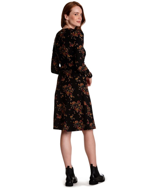Nastrovje Potsdam Vive Maria My Diary Flower Damen A-Linien-Kleid schwarz allover Neueste Mode