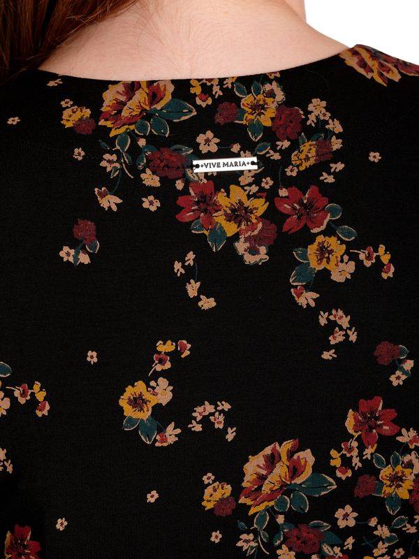 Nastrovje Potsdam Vive Maria My Diary Flower Damen A-Linien-Kleid schwarz allover Neueste Mode
