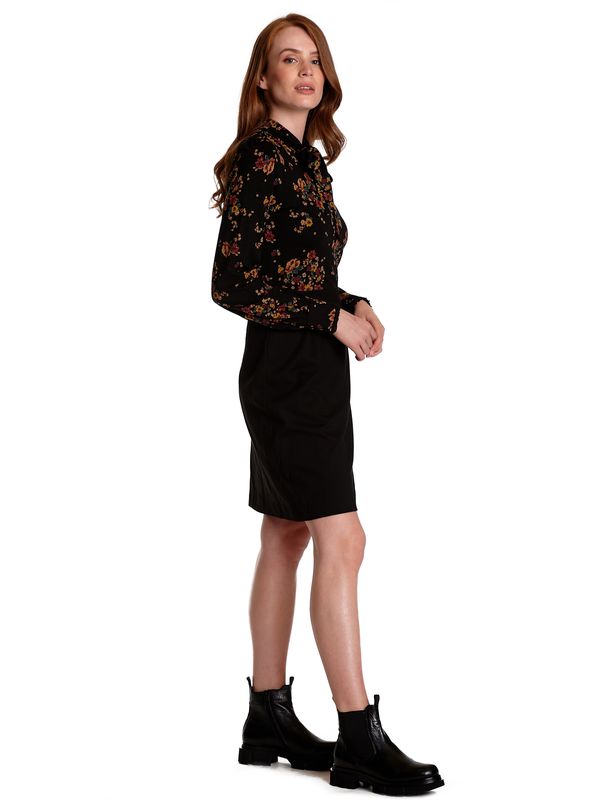 Nastrovje Potsdam Vive Maria Writing Diary Damen Blusenkleid schwarz allover Online Outlet
