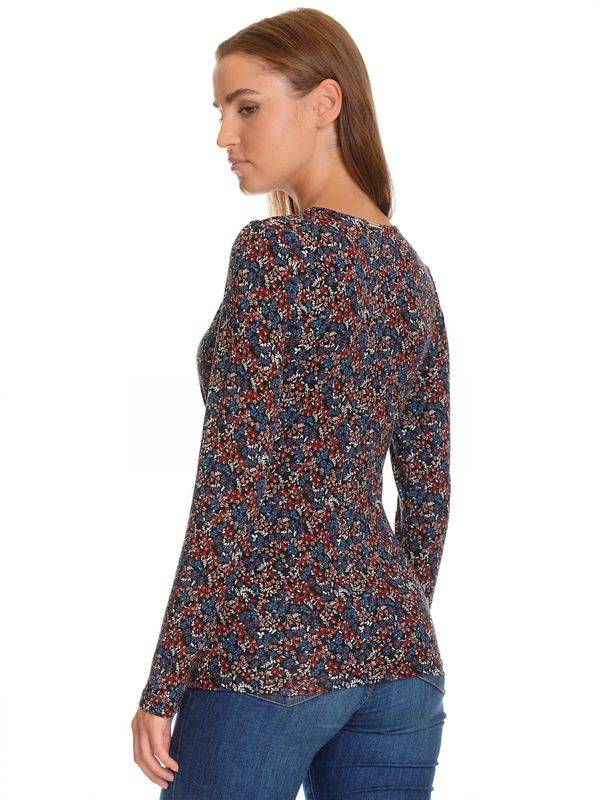 Nastrovje Potsdam Vive Maria Amelie Damen Langarmshirt schwarz allover Tiefpreis