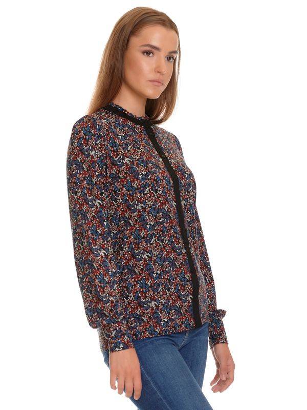 Nastrovje Potsdam Vive Maria Amelie Damen Langarmbluse schwarz allover Super Sparpreis