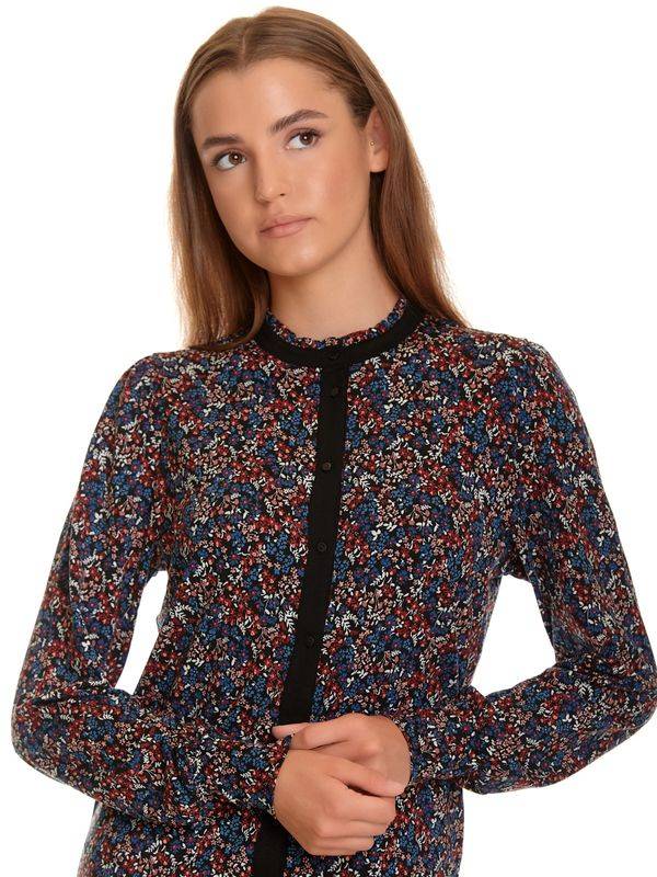 Nastrovje Potsdam Vive Maria Amelie Damen Langarmbluse schwarz allover Super Sparpreis