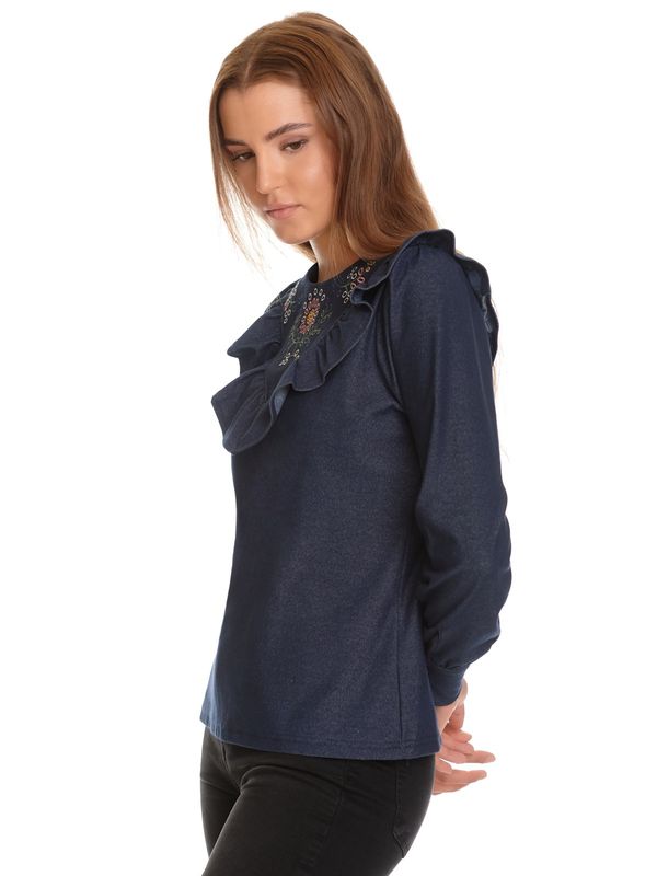Nastrovje Potsdam Vive Maria Nevada Denim Damen Shirtbluse blau Begrenzte Freigabe