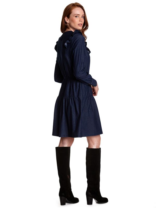 Nastrovje Potsdam Vive Maria Nevada Denim Damen A-Linien-Kleid blau Letzte 3 Tage