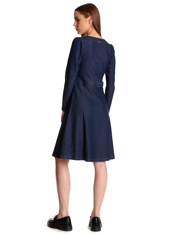 Nastrovje Potsdam Vive Maria Nevada Girl Denim Damen A-Linien-Kleid blau JETZT KAUFEN