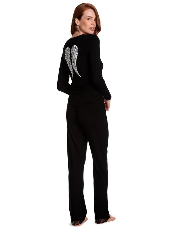 Nastrovje Potsdam Vive Maria Fly With Me Damen Pyjama schwarz Discount Store für neue Produkte