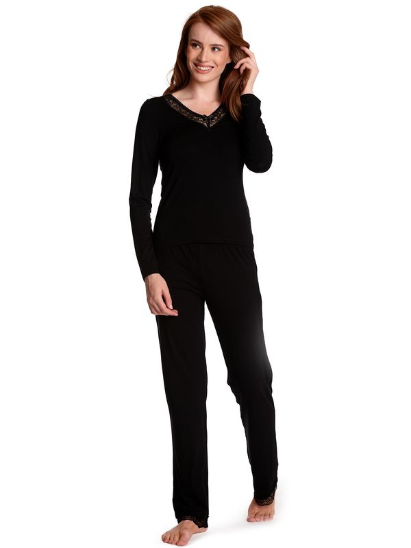 Nastrovje Potsdam Vive Maria Fly With Me Damen Pyjama schwarz Discount Store für neue Produkte