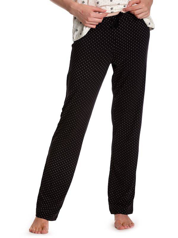 Nastrovje Potsdam Vive Maria Bisou Pour Toi Damen Pyjama creme allover/schwarz allover Speichern exportieren