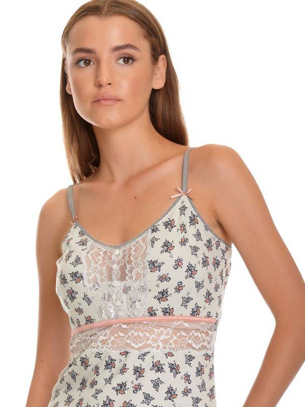 Nastrovje Potsdam Vive Maria Sugar Boudoir Damen Wäscheset: Top mit Slip hellgrau allover 50% Rabatt für begrenzte Zeit
