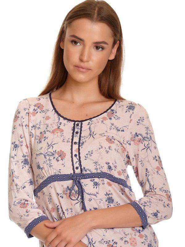 Nastrovje Potsdam Vive Maria Hanoi Girl Damen Pyjama rosa allover Angebote