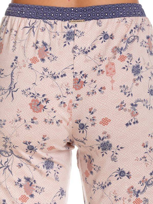Nastrovje Potsdam Vive Maria Hanoi Rose Damen Pyjama rosa allover Hotsell