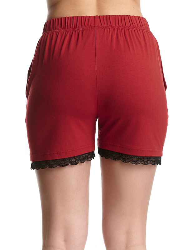 Nastrovje Potsdam Vive Maria Lovely Dream Damen Schlafhose rot Fabrikverkauf
