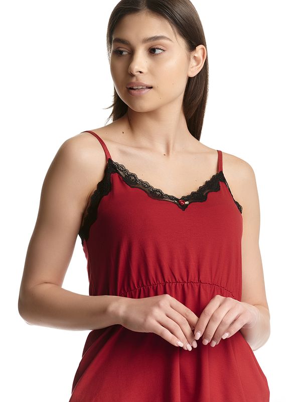 Nastrovje Potsdam Vive Maria Lovely Dream Damen Schlaftop rot Kostenloser Versand