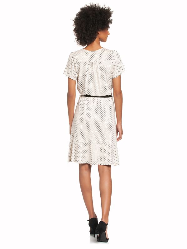 Nastrovje Potsdam Vive Maria Chicago Downtown Damen A-Linien-Kleid creme/allover Limitierter Zeitrabatt