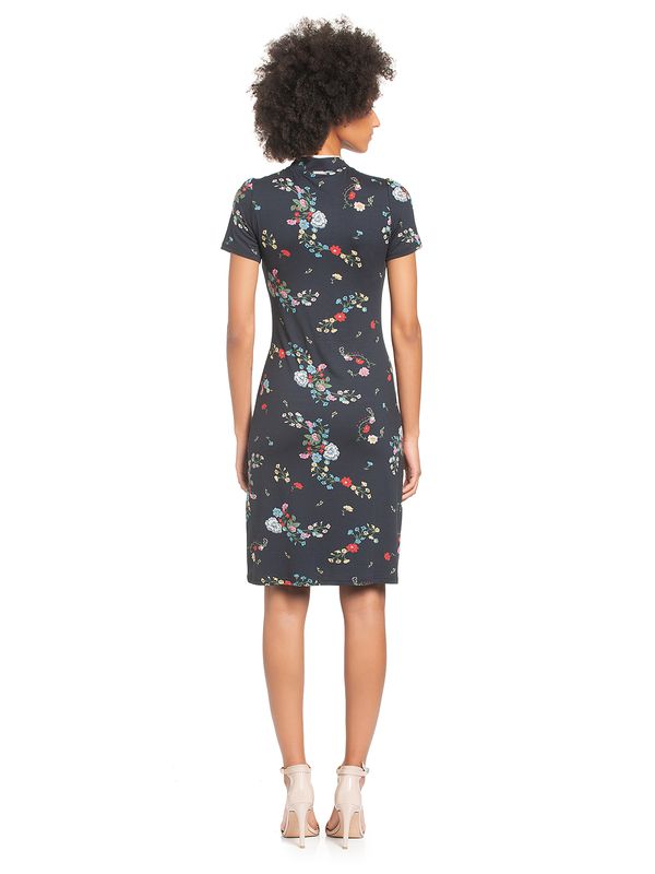 Nastrovje Potsdam Vive Maria Dancing Asia Damen Druckkleid dunkelmarine allover Rabatt