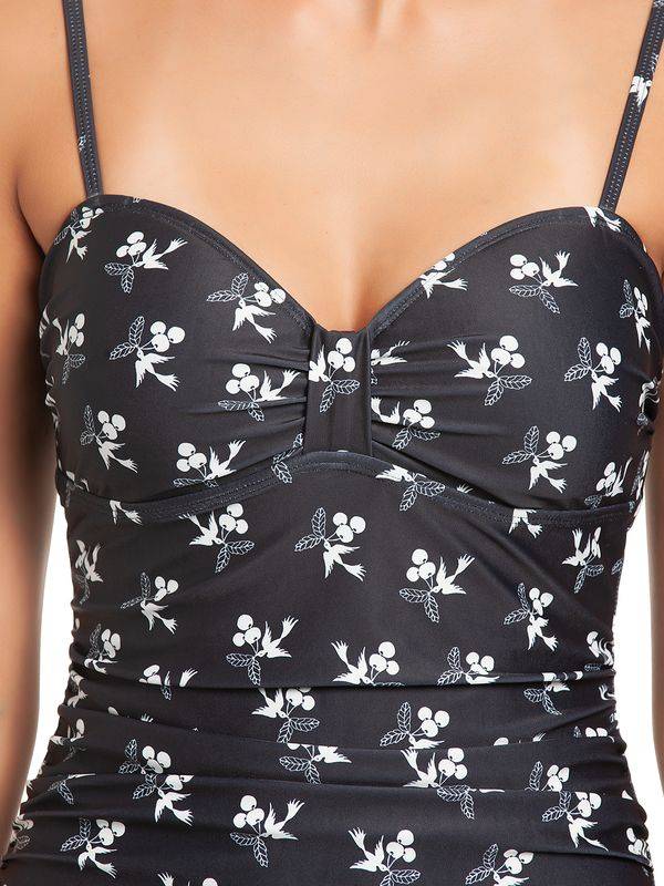 Nastrovje Potsdam Vive Maria Pick The Cherry Damen Badeanzug schwarz allover Großer Ausverkauf