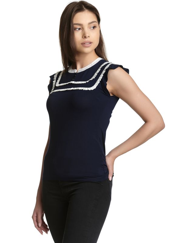 Nastrovje Potsdam Vive Maria Mer Ahoy Damen Schlupfbluse blau Begrenztes Angebot