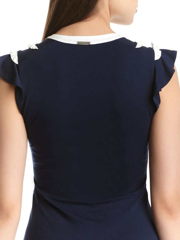Nastrovje Potsdam Vive Maria Mer Ahoy Damen A-Linien-Kleid blau Online Shopping