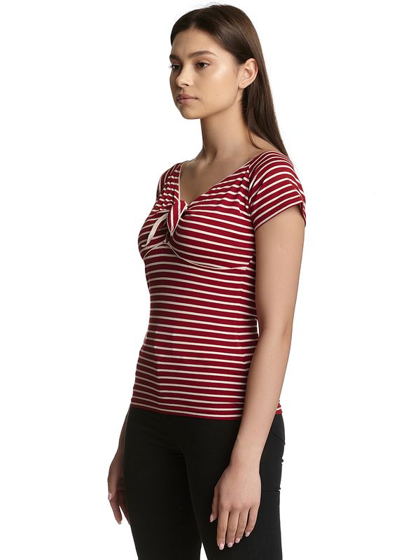Nastrovje Potsdam Vive Maria My Capri Damen T-Shirt rot allover Preisnachlass