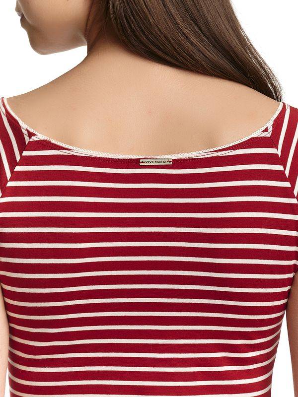 Nastrovje Potsdam Vive Maria My Capri Damen T-Shirt rot allover Preisnachlass