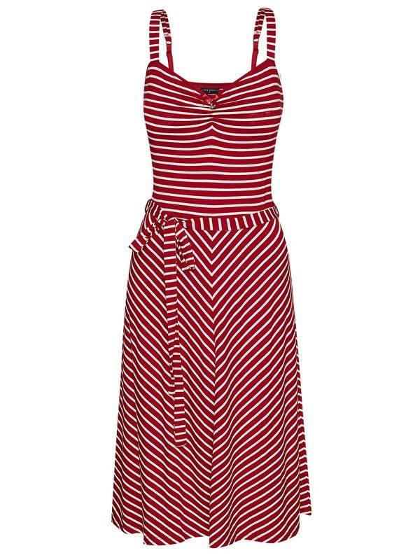 Nastrovje Potsdam Vive Maria Summer Capri Damen Trägerkleid rot allover Saisonschlussverkauf
