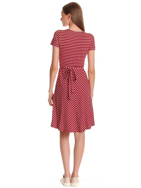 Nastrovje Potsdam Vive Maria My Capri Damen A-Linien-Kleid rot allover Black Friday