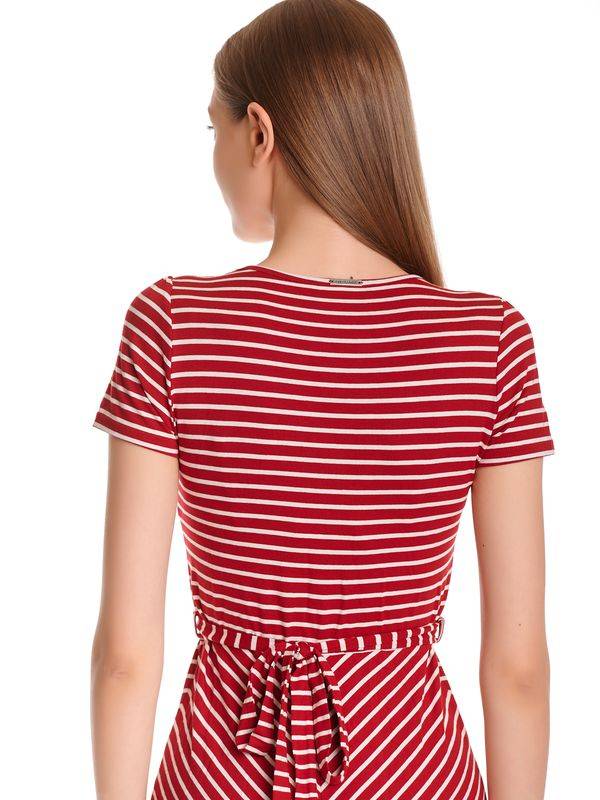 Nastrovje Potsdam Vive Maria My Capri Damen A-Linien-Kleid rot allover Black Friday