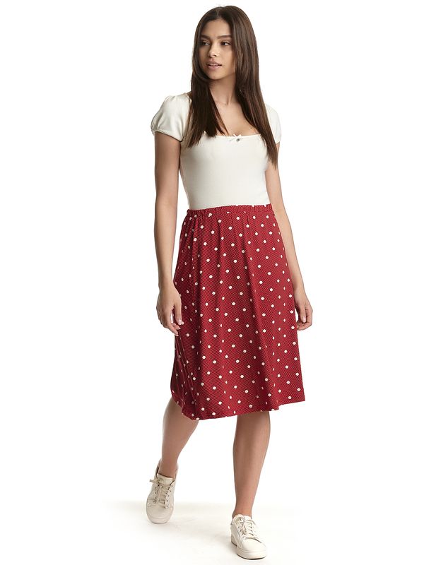 Nastrovje Potsdam Vive Maria Summer Maria Damen A-Linien-Rock rot allover Cyber Monday