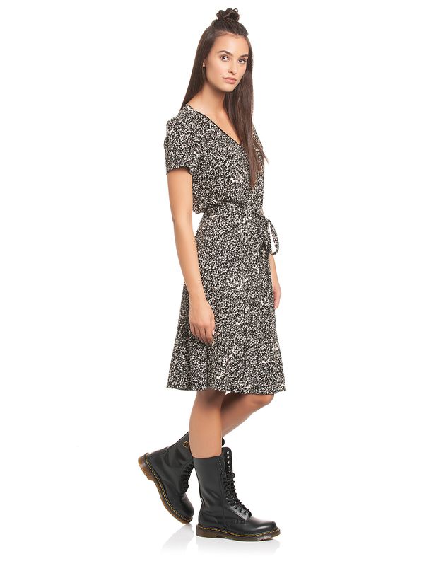 Nastrovje Potsdam Vive Maria Marguerite Damen A-Linien-Kleid schwarz allover Jubiläumsangebot