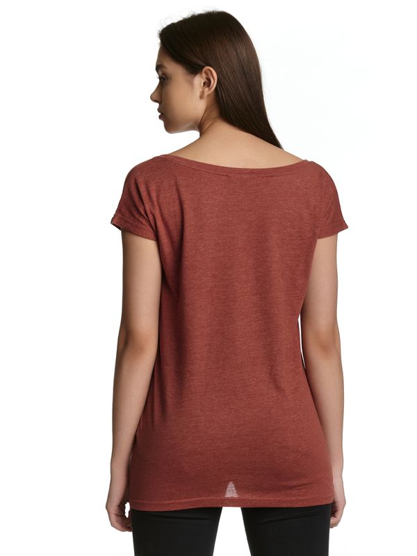 Nastrovje Potsdam Fantastic Beasts Creatures Damen Loose-Shirt rot meliert Heißer Verkauf
