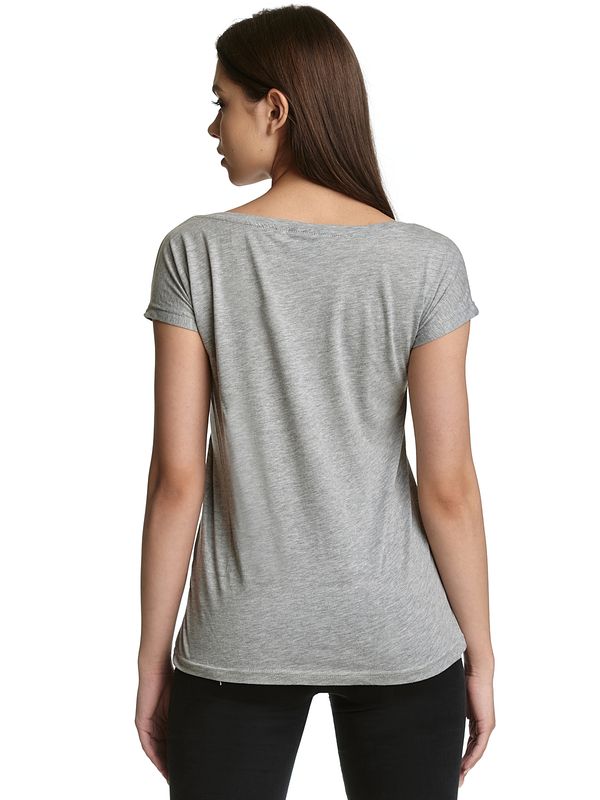 Nastrovje Potsdam Star Trek Free Flight Damen Loose-Shirt grau meliert Neuheiten