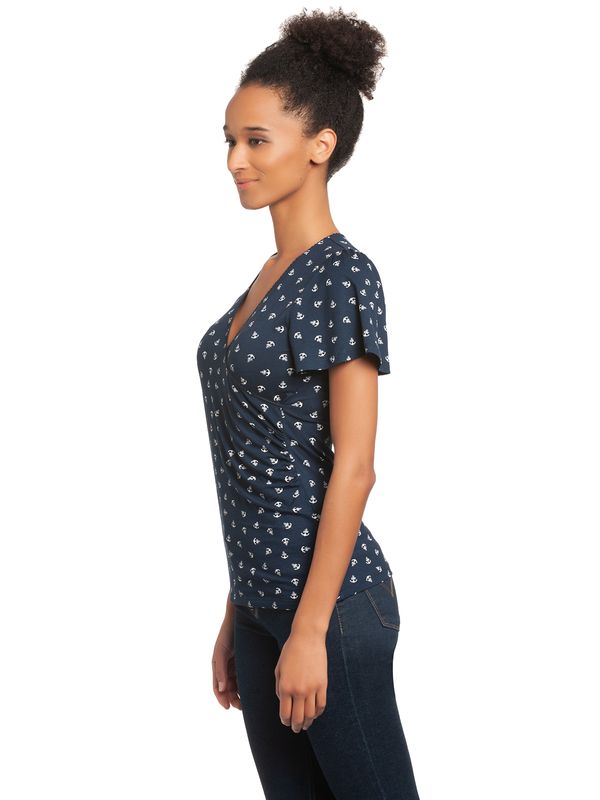 Nastrovje Potsdam Vive Maria Mer D&#039;Été Damen Wickelshirt blau allover Bestseller