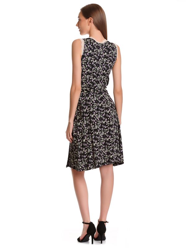 Nastrovje Potsdam Vive Maria Midnight Flower Damen Wickelkleid schwarz allover Tägliche Deals