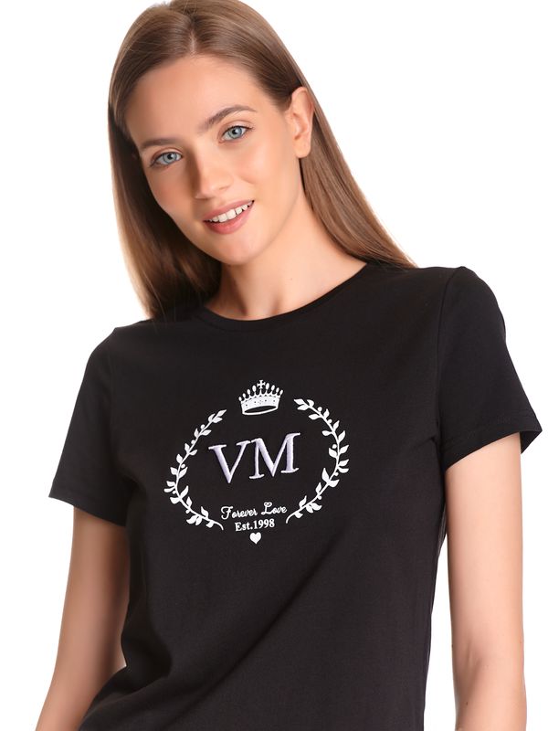 Nastrovje Potsdam Vive Maria Sweet Logo Damen T-Shirt schwarz VIP-Rabatte