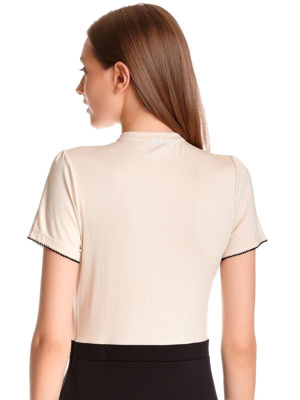 Nastrovje Potsdam Vive Maria Cappucine Day Damen A-Linien-Kleid creme/schwarz Kostenlose Rückgabe