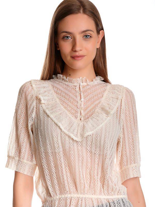 Nastrovje Potsdam Vive Maria For Colette Damen Schlupfbluse creme Begrenzte Freigabe