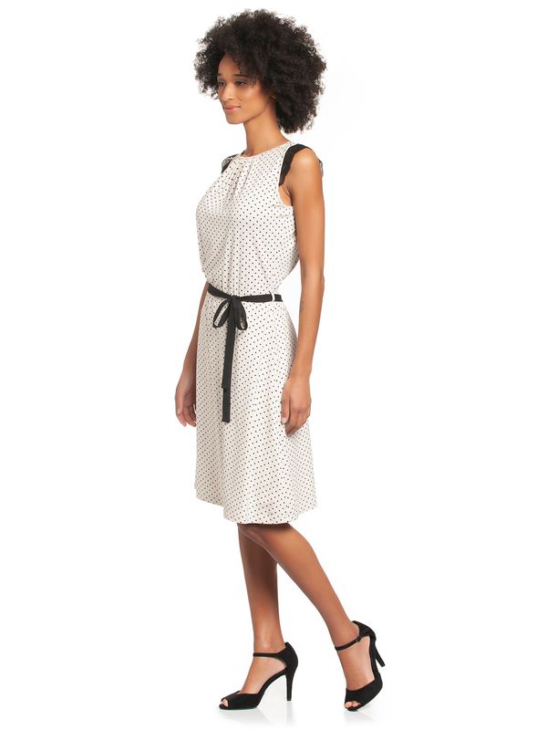 Nastrovje Potsdam Vive Maria Chicago Girl Damen A-Linien-Kleid creme/allover Bis zu 50% Rabatt
