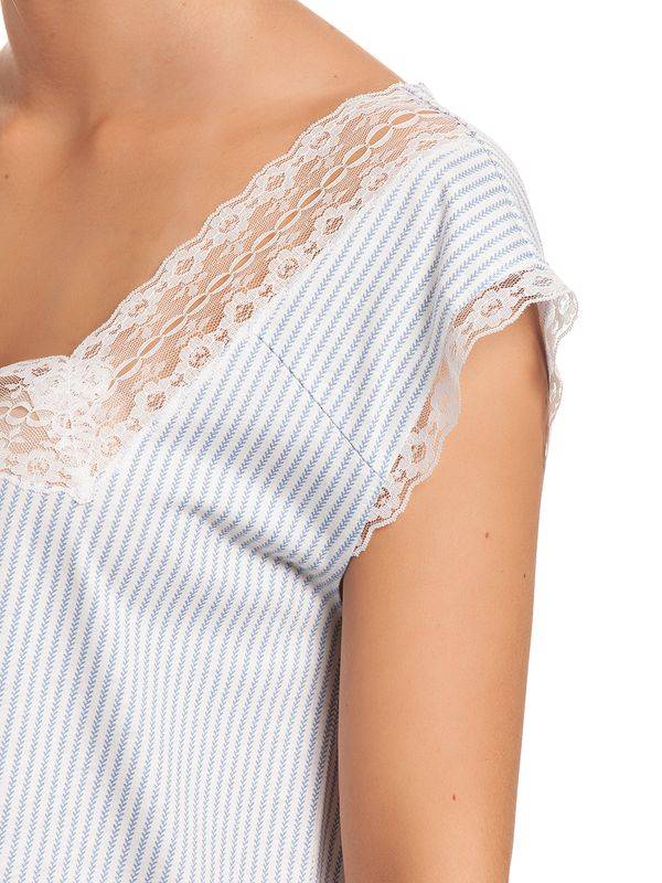 Nastrovje Potsdam Vive Maria Penelope Summer Damen Pyjama blau allover Bis zu 60% Rabatt