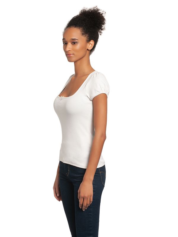 Nastrovje Potsdam Vive Maria Princess Rib Damen T-Shirt creme Sonderangebot der Fabrik