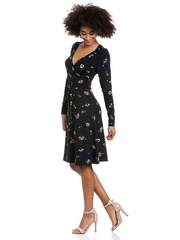 Nastrovje Potsdam Vive Maria Hidden Garden Damen Wickelkleid blau allover Online