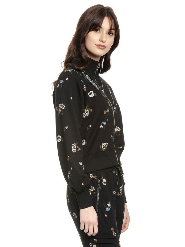 Nastrovje Potsdam Vive Maria Floral Sport Damen Blouson schwarz allover Outlet