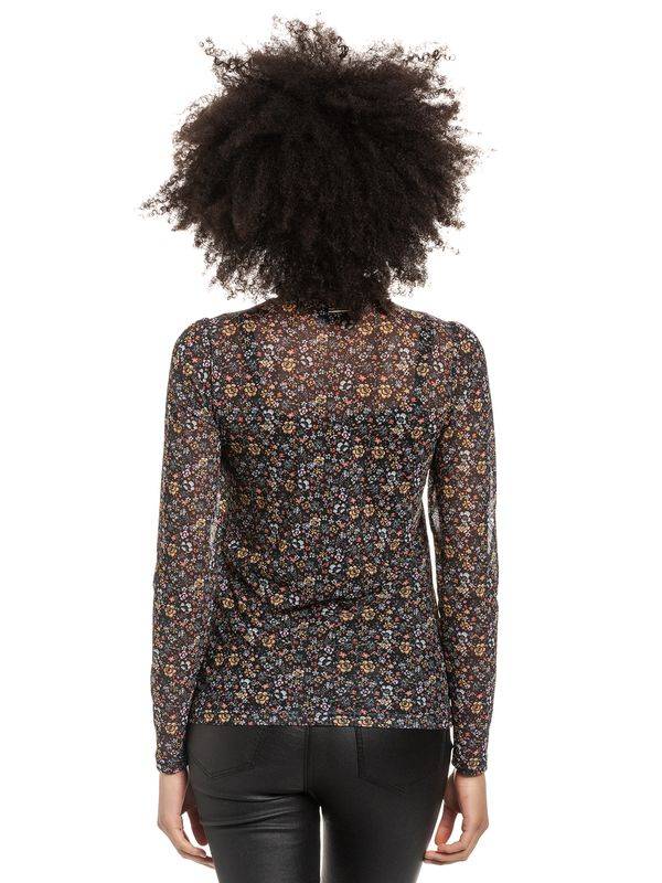 Nastrovje Potsdam Vive Maria Ending Summer Tulle Damen Langarmshirt schwarz allover Verkauf